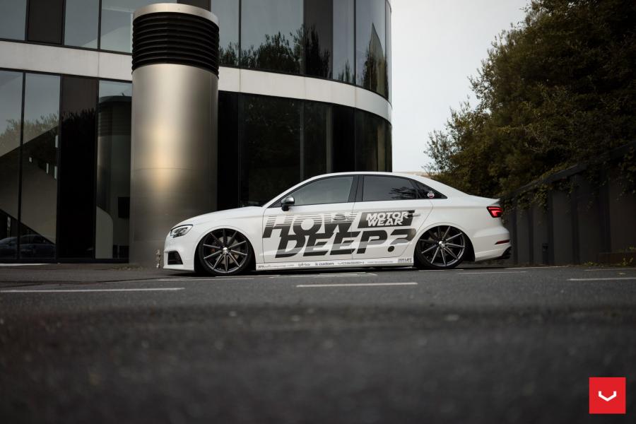  Audi S3 Sedan on Vossen Wheels (VFS10) 2017 года  (фото 14 из 52)